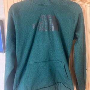 The North Face Green Hoodie Sweatshirt
